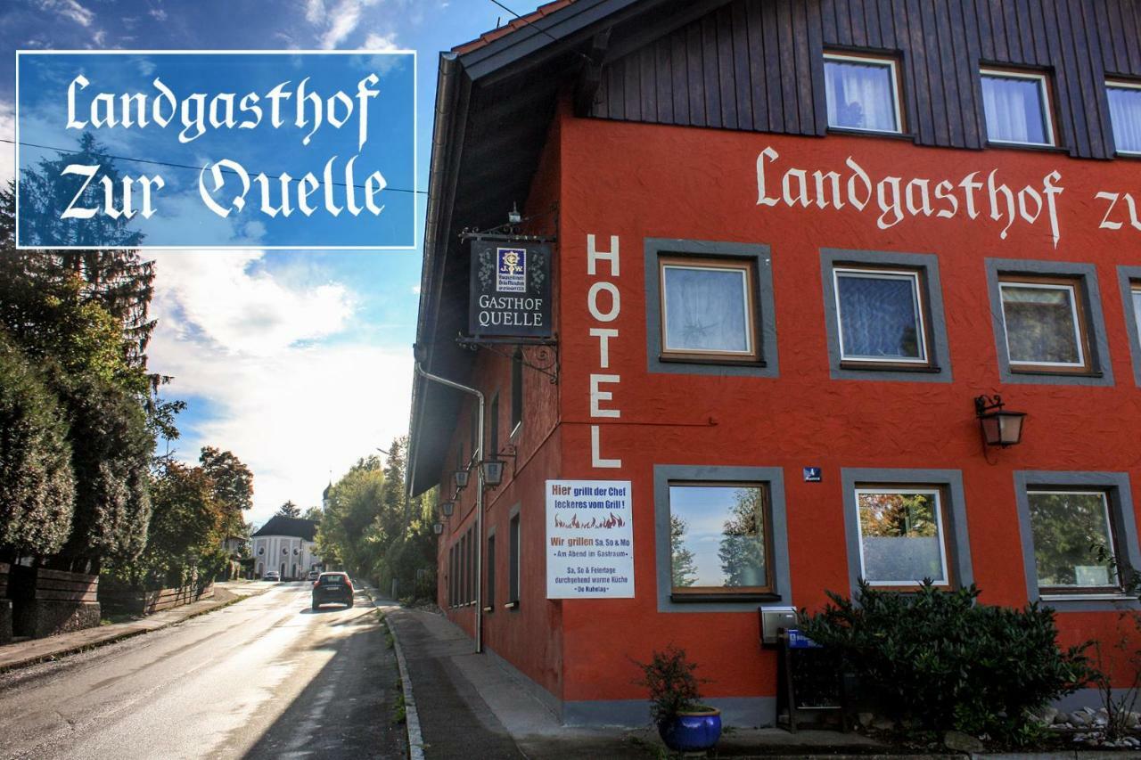 Landgasthof Zur Quelle Hotel Seeshaupt Exterior foto